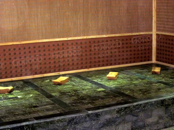 东载河山海同湾酒店汗蒸房工程