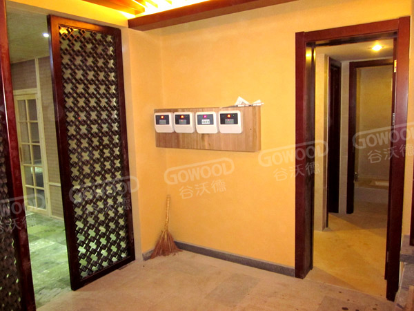 东载河山海同湾酒店汗蒸房工程