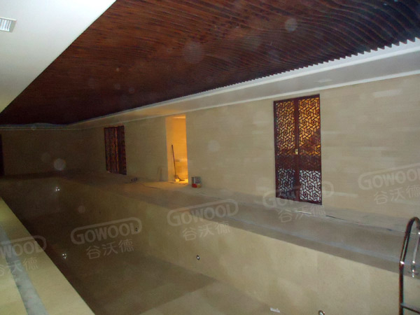 在建中的香山清琴泳池