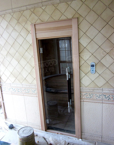 远洋LA VIE别墅区桑拿房工程