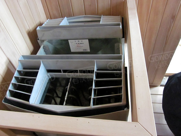 远洋LA VIE别墅区桑拿房工程