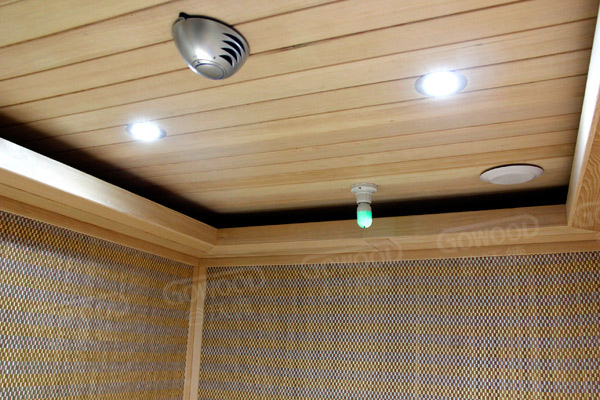 谷沃德汗蒸房内部效果